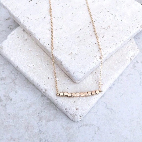 3 for $25⚡️simple square beads necklace - Picture 2 of 6